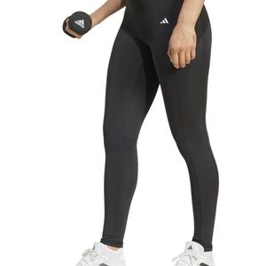 NWOT Adidas AEROREADY Activated Black Leggings Women's Size XL